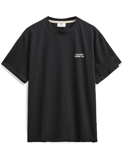 Anerkjendt - AKVillads Coffee T-Shirt - Caviar